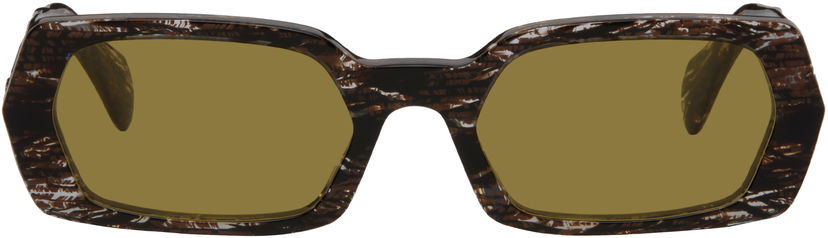Sončna očala RETROSUPERFUTURE RETROSUPERFUTURE 'L'Altro' Sunglasses Rjava | JUE