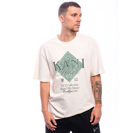 Majica Karl Kani Karl Kani Music Paisley Print T-Shirt Bež | KK-PD00005356