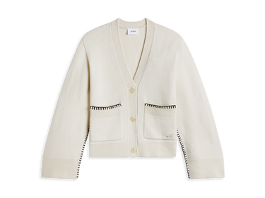 Pleteni pulover AXEL ARIGATO Glaze Relaxed Cardigan Bež | A2134002, 1