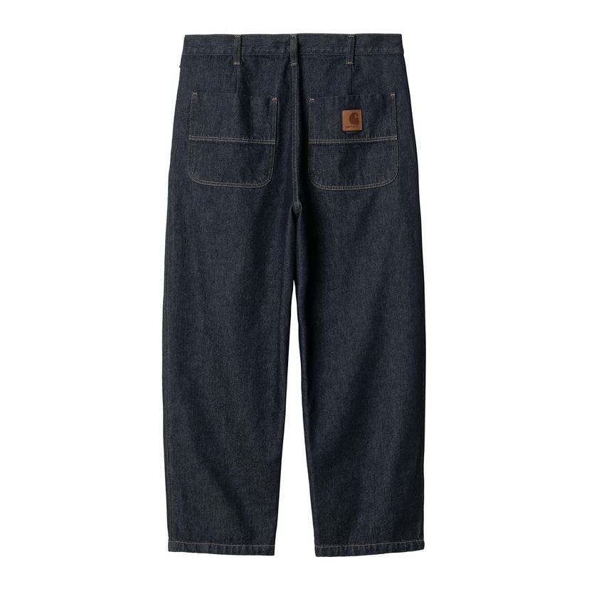 Cargo hlače Carhartt WIP Relaxed Fit Denim Pants Modra | I034732_9