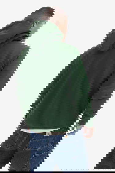 Pulover FJÄLLRÄVEN Hoodie With Print Zelena | F84144.678, 2