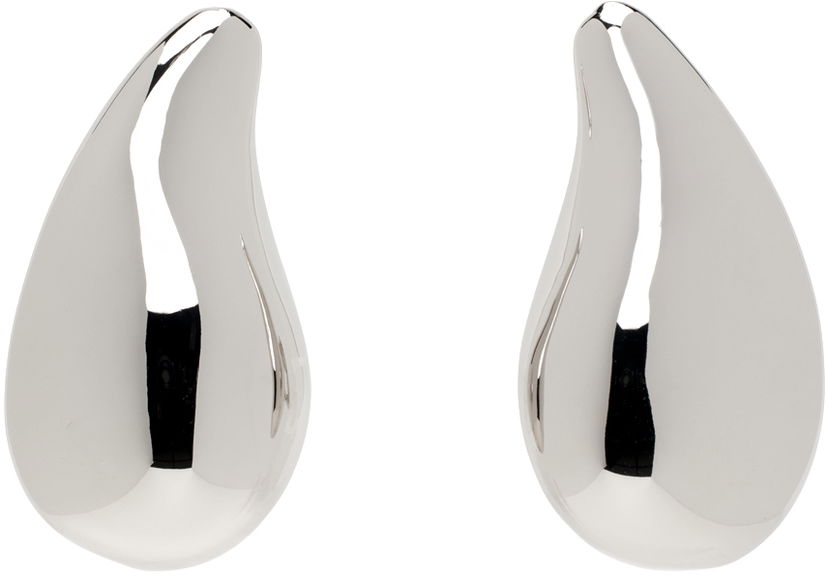 Uhani Courrèges Metal Drop Earrings Kovinski | 224ABO055LA0001