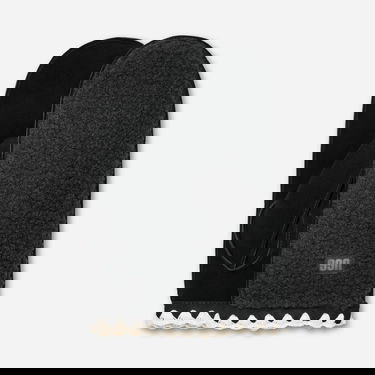 Rokavice UGG Fluff Shell Trim Mittens L/XL Črna | 101031-BLK, 0