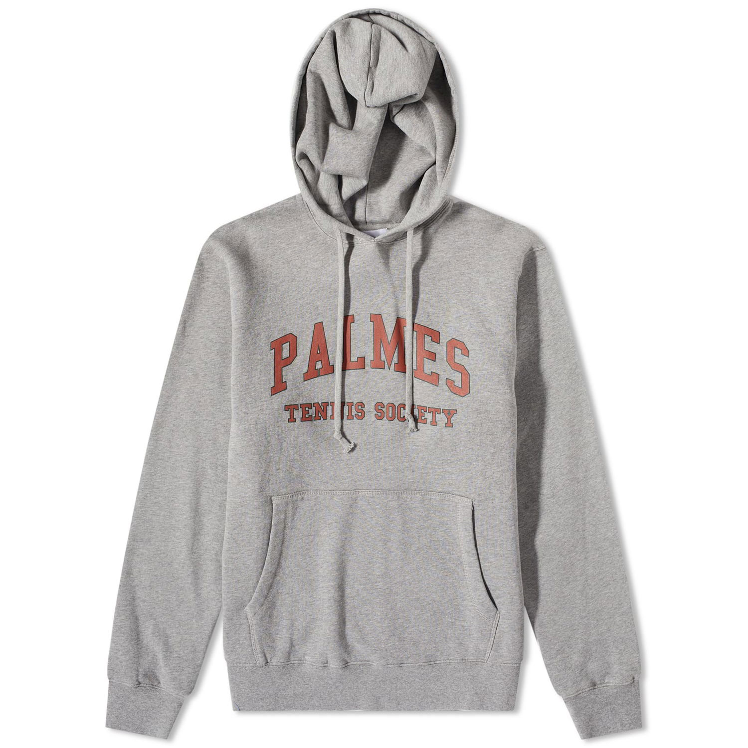Pulover Palmes Mats Collegate Hoodie Siva | 00300023-GRY, 0