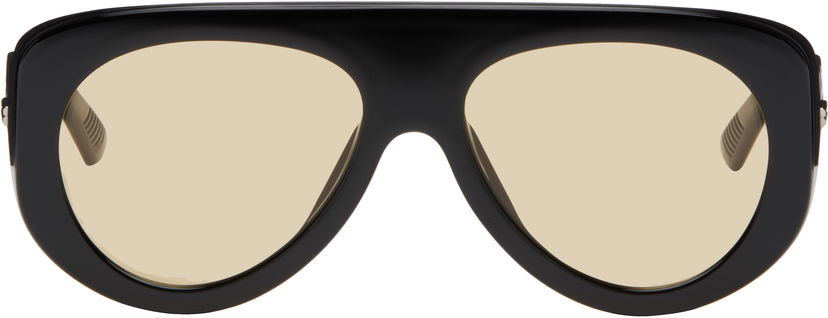 Sončna očala Bottega Veneta Bottega Veneta Osservatorio Aviator Sunglasses Črna | BV1362S-005