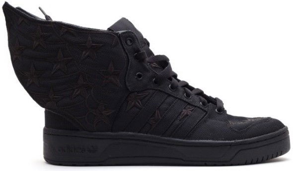 Superge in čevlji adidas Originals JS Wings Asap Rocky Black Flag Črna | D65206, 0