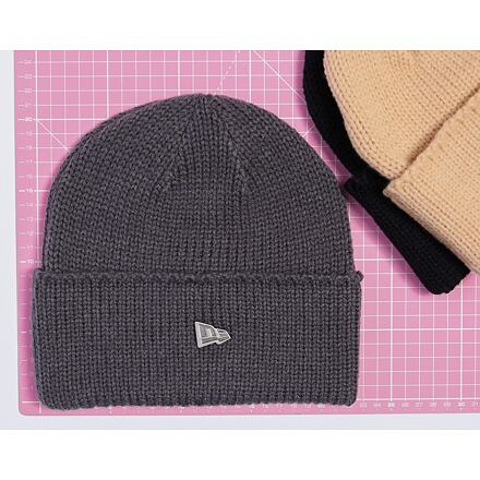 Beanie New Era Beanie - Medium Knit Wide Cuff Črna | 60565447, 1