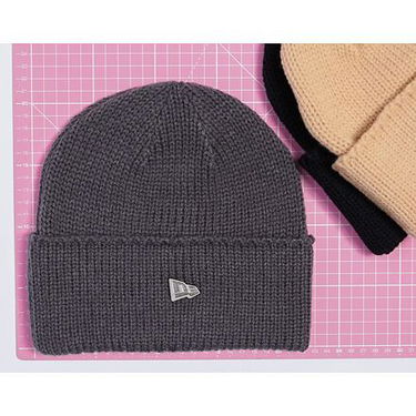 Beanie New Era Beanie - Medium Knit Wide Cuff Črna | 60565447, 1