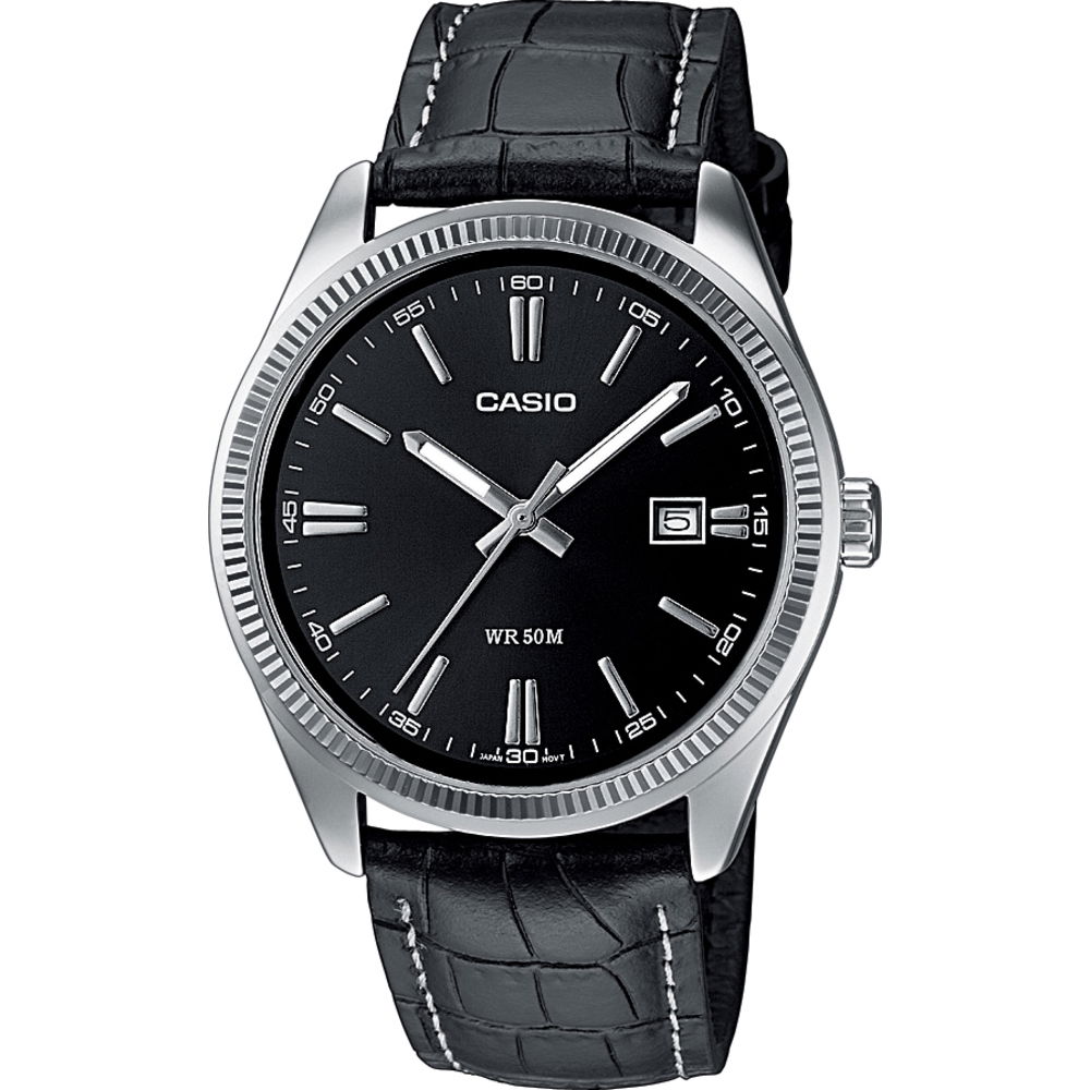 Ure CASIO Collection Črna | MTP-1302PL-1AVEF, 1