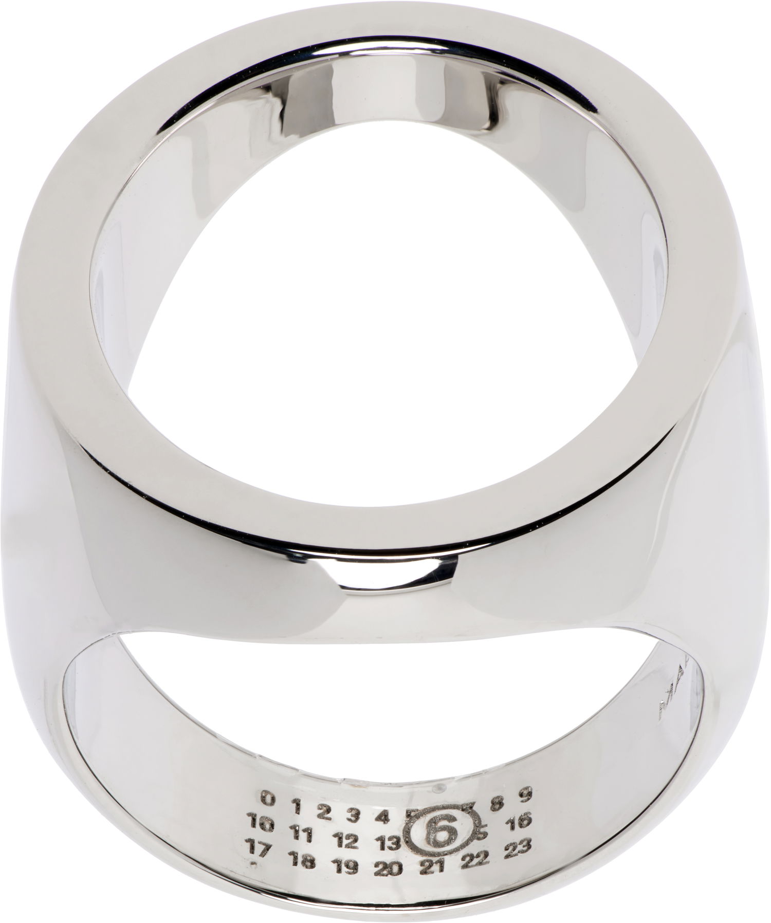 Prstan Maison Margiela MM6 Maison Margiela Gold Tone Open Ring Rumena | SM7UQ0088 P7355, 1