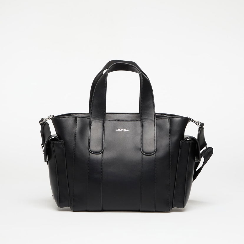 Tote bag CALVIN KLEIN Calvin Klein Webbing Strap Small Tote Črna | LV04F3290G 2QP