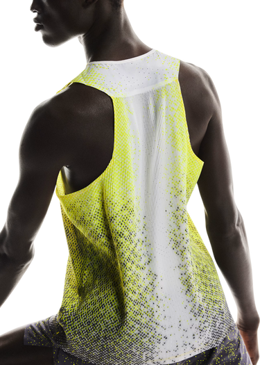 Majica brez rokavov On Running Running Race Singlet Rumena | 1mf10152347, 1