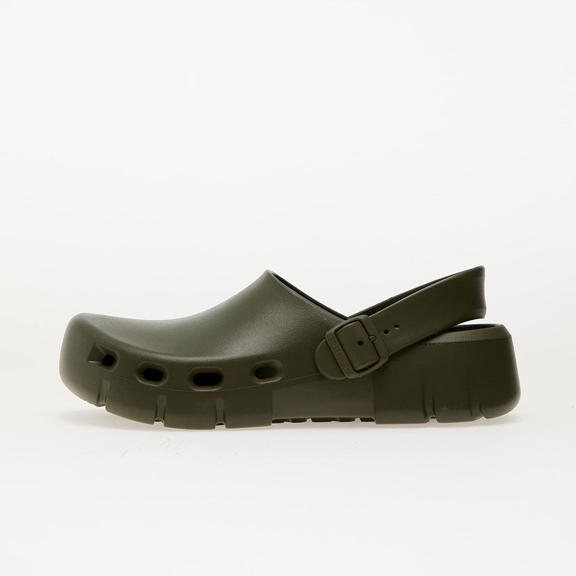 Superge in čevlji Birkenstock Birki Flow Clogs Zelena | 1028741