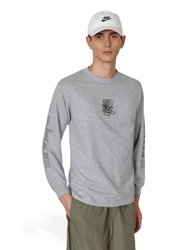 Pulover Pleasures Music Long-Sleeve "Grey" Siva | P22U008 GREY