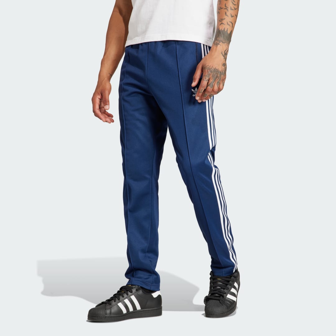 Trenirka adidas Originals Adicolor Classics Beckenbauer Tracksuit Bottoms Mornarica | IP0421, 1