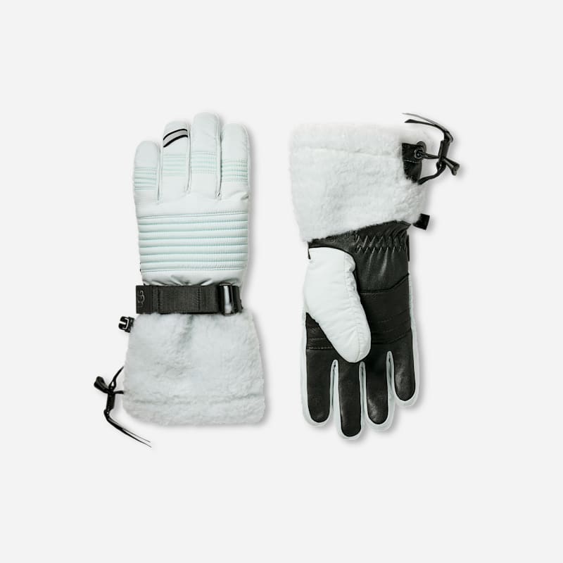 Rokavice UGG Metropeak Gloves, Size L Bela | 103206-REF, 1