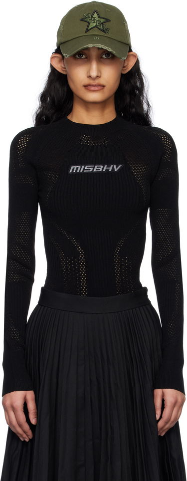 Pleteni pulover MISBHV MISBHV Sport Top Črna | 250W526, 0