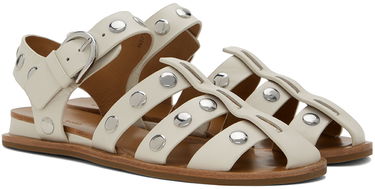 Oblačila rag & bone rag & bone Beau Fisherman Sandals Bela | WFF24PF041LE41, 3