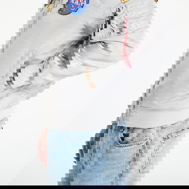 Bomber jakna Alpha Industries Alpha Industries MA-1 VF NASA Bomber Jacket Siva | 166107-666, 3