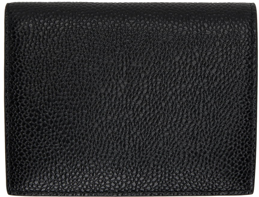Denarnica Thom Browne Pebbled Leather Billfold Wallet Črna | MAW062A-00198, 0