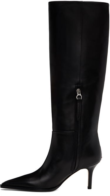 Oblačila Aeyde Aeyde Tula Leather Tall Boots Črna | A11-KB-TULP75ST95-FW24-800-001, 2