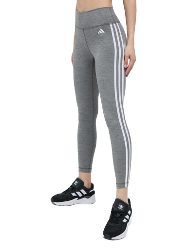 Pajkice adidas Performance Train Essentials 3-Stripes High-Waisted 7/8 Leggings Siva | IC8296