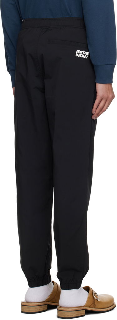Trenirka AAPE by A Bathing Ape AAPE by A Bathing Ape 'AAPE Now' Woven Sweatpants Črna | AAPPTMB664XXNBKX, 2