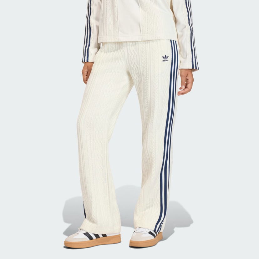 Hlače adidas Performance adidas Originals Knit Classic Pants Bela | KS7801