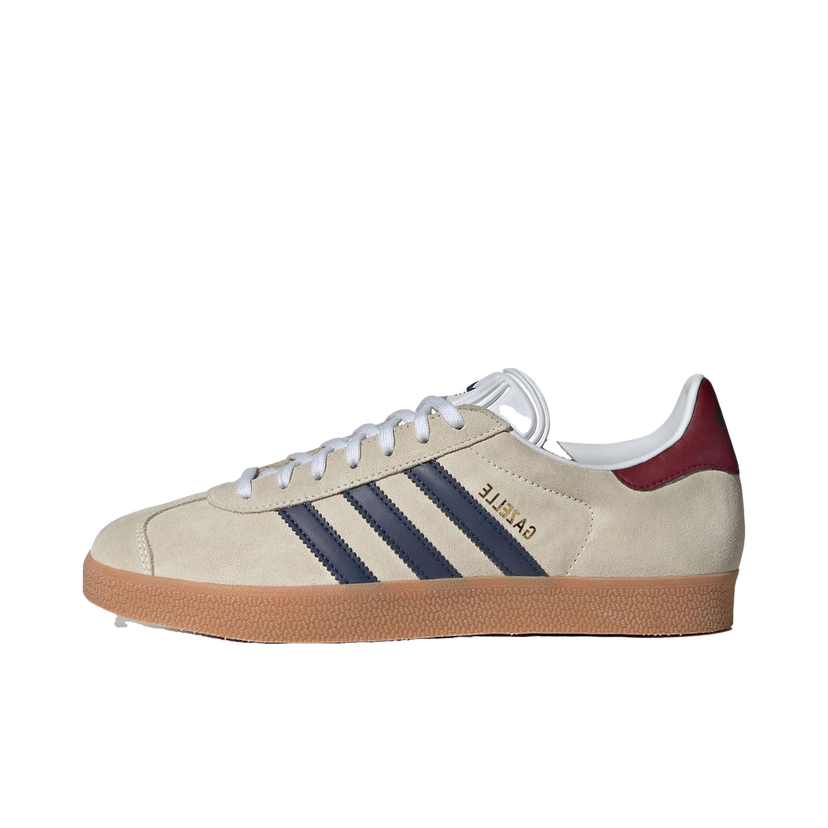 Superge in čevlji adidas Originals Gazelle "Beige Dark Blue Collegiate Burgundy" Bež | IE0546