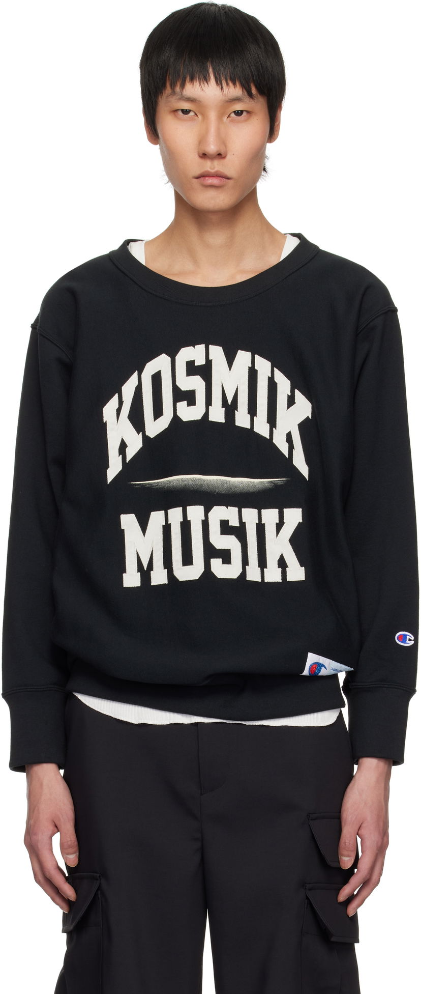 Pulover UNDERCOVER Champion Edition Kosmik Musik Sweatshirt Črna | UC1E4809-2