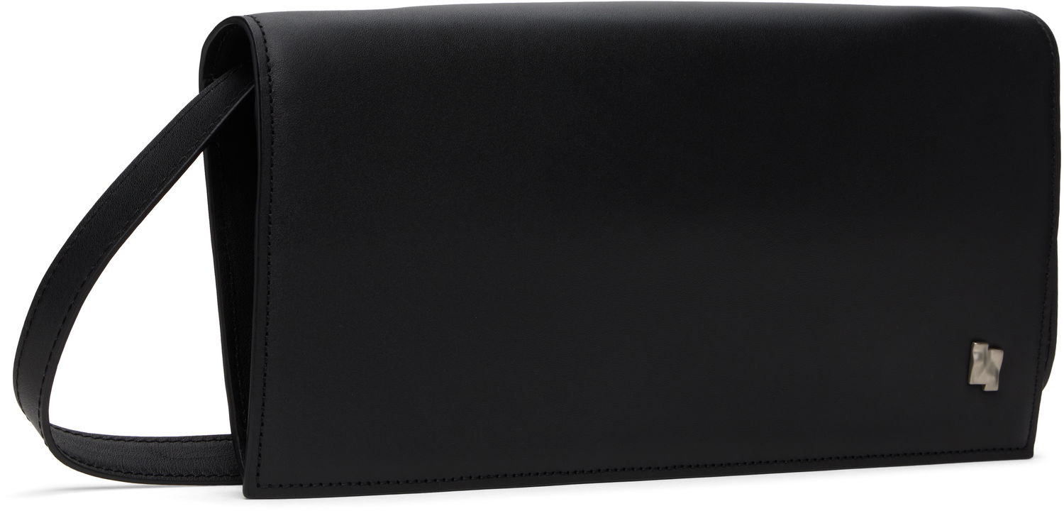 Torba za čez ramo ADER ERROR ADER error Leather Shoulder Bag Črna | BN01FWBA2002BK, 1