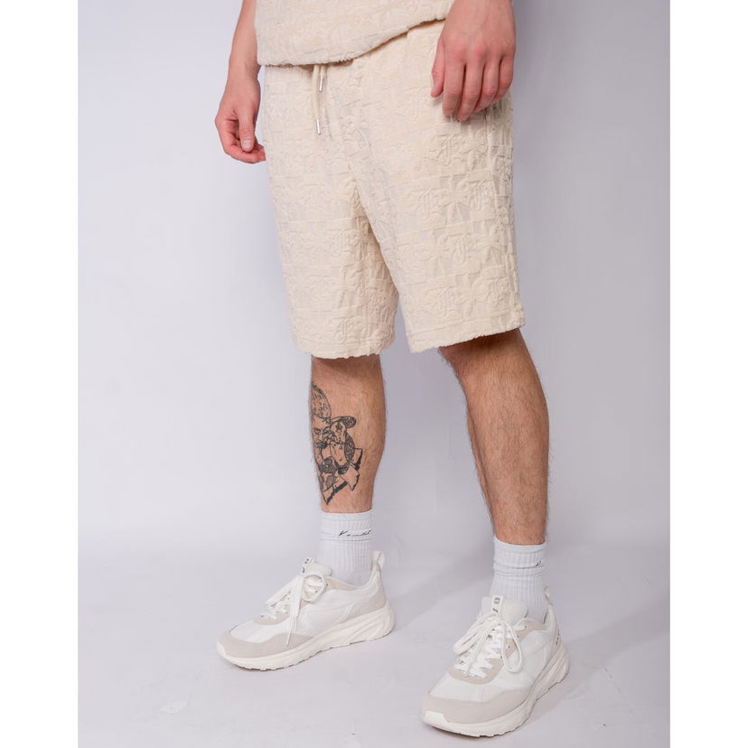 Kratke hlače Karl Kani Terry Cloth Shorts S Bež | PD00005300