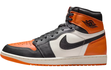 Superge in čevlji Jordan Jordan 1 Retro High OG "Shattered Backboard" 2025 Oranžna | DZ5485-008, 2