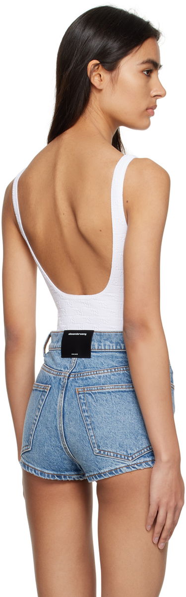 Kopalke Alexander Wang Alexander Wang.t Textured Tank Bodysuit Bela | 4CC2228024, 2