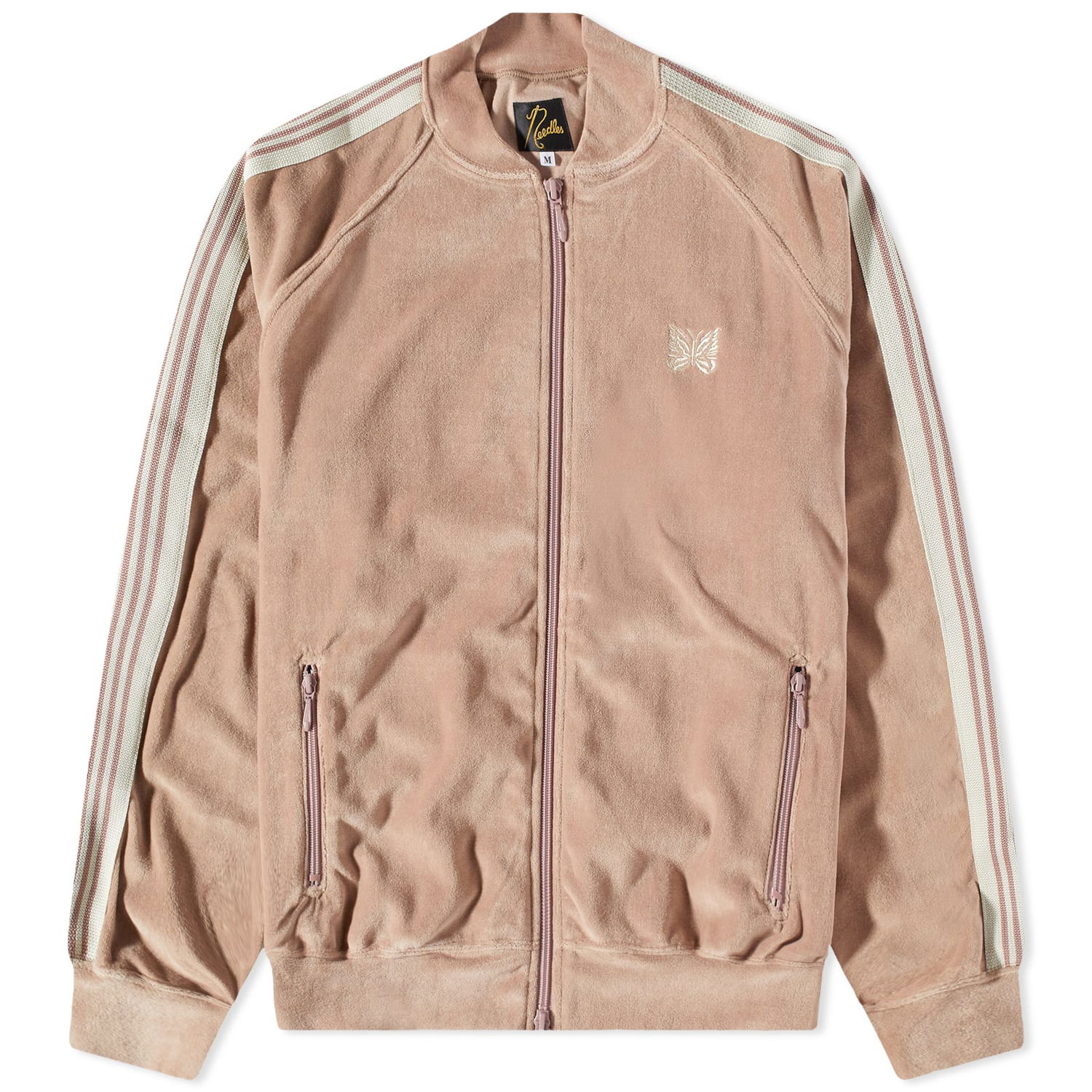 Bomber jakna Needles Velour Track Jacket Roza | MR291-A, 0