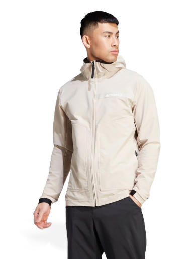Jakna adidas Performance TERREX Multi Soft Shell Bež | HZ4423