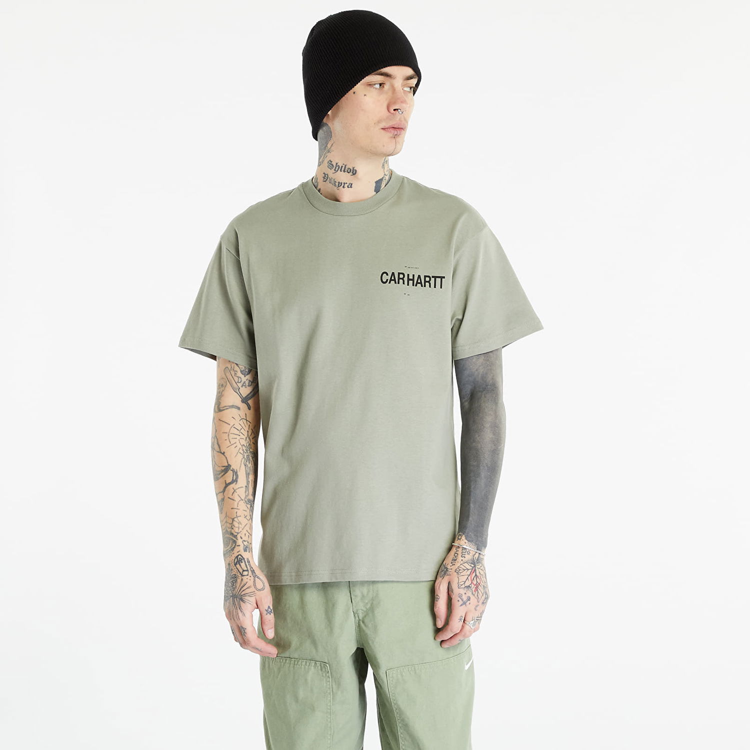 Majica Carhartt WIP Fold-In Short Sleeve Tee UNISEX Yucca Zelena | I031781.1CTXX, 0