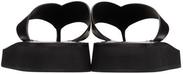 Oblačila The Row The Row Ginza Platform Flip-Flop Sandals Črna | F1159-L52, 1