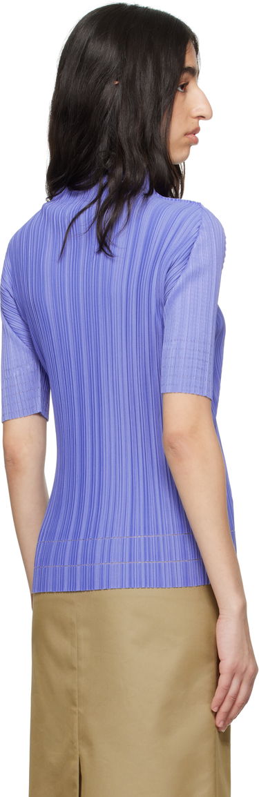 Pleteni pulover Pleats Please Issey Miyake Pleats Please Issey Miyake Soft Pleats Turtleneck Top Lila | PP56JK933, 2
