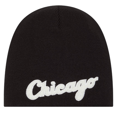 Beanie New Era New Era MLB C.W.S. Chenille Beanie Chicago Črna | 60493057-60493057, 0