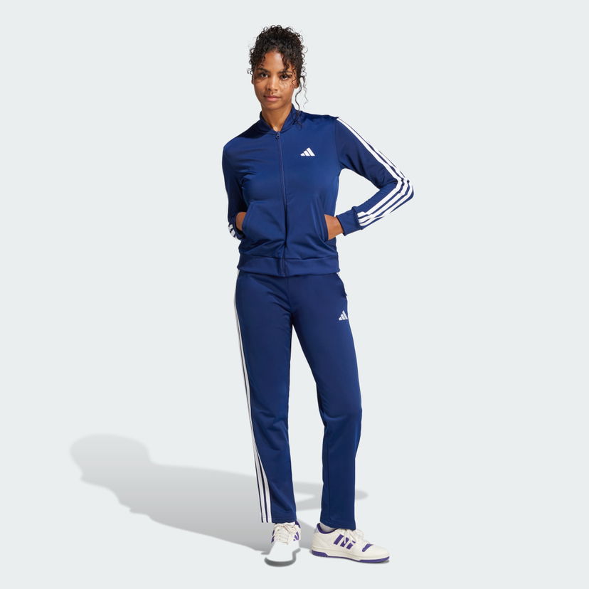 Trenirka adidas Performance Essentials 3-Stripes Tracksuit Modra | JD5435
