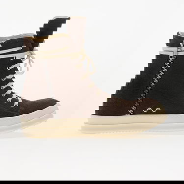 Superge in čevlji Rick Owens Rick Owens Woven High-Top 41 Rjava | DU02E7807 BMO E2, 2