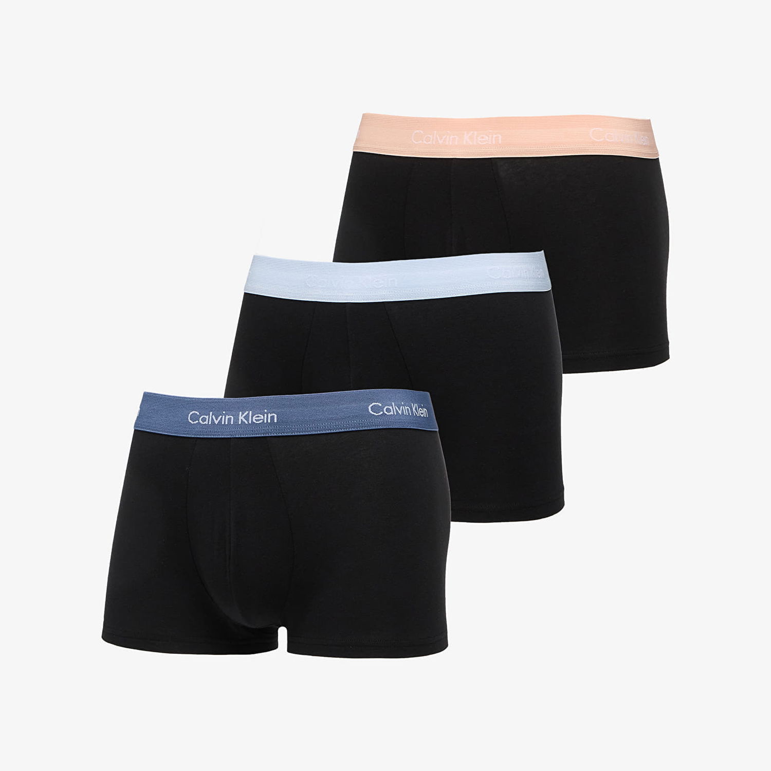 Boksarice CALVIN KLEIN Calvin Klein Low Rise Trunk 3-Pack undefined | 0000U2664G VXQ, 0