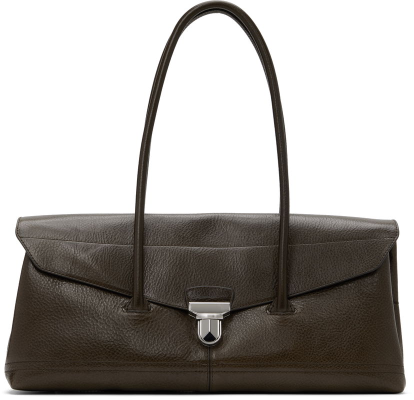 Torba za čez ramo LEMAIRE LEMAIRE Shoulder Gear Bag Zelena | BG0148 LL0067
