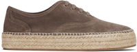 JW Anderson Lace-Front Platform Espadrilles