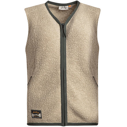 Telovnik Lundhags Lundhags Flok Wool Pile Vest Bež | 1123102