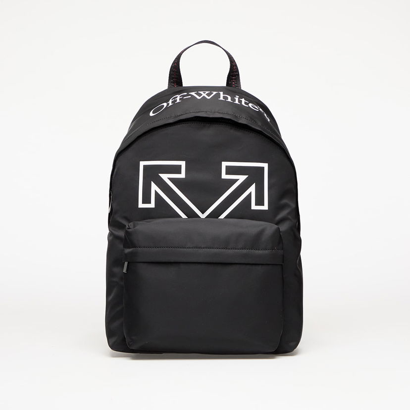 Nahrbtnik Off-White Black Heritage Backpack with Logo Črna | OMNB123C99FAB0011001