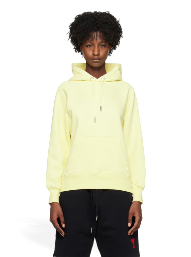 Pulover AMI SSENSE x Hoodie Rumena | SPUSW204.747.703