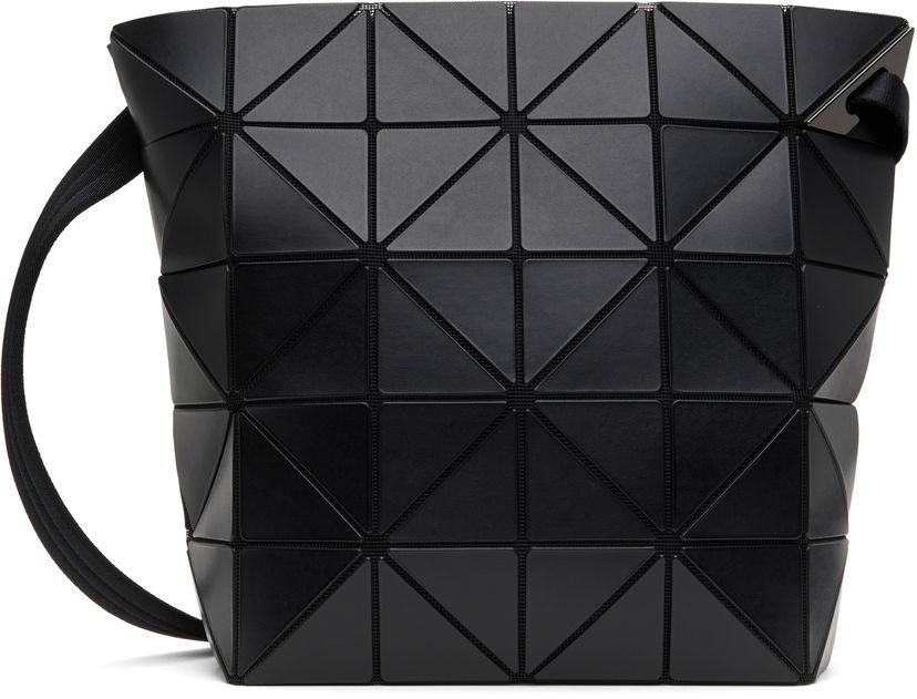 Torba za čez ramo BAO BAO ISSEY MIYAKE Geometric Patterned Black Shoulder Bag Črna | BB48AG491