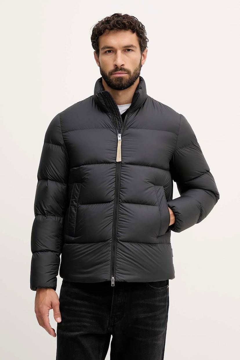 Puhovka WOOLRICH Winter Down Jacket Cloud Eagle Črna | CFWOOU2086MRUT2635